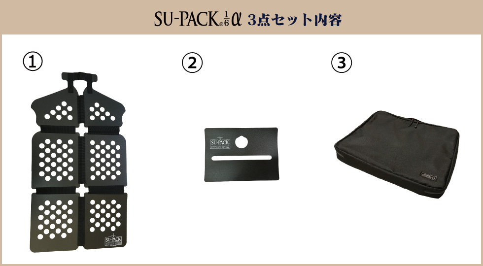 SU-PACK®アルファ セット内容